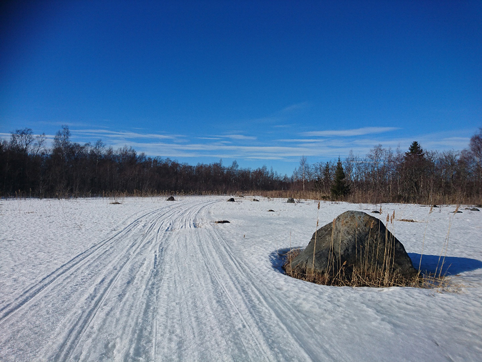 hienot maisemat jäällä