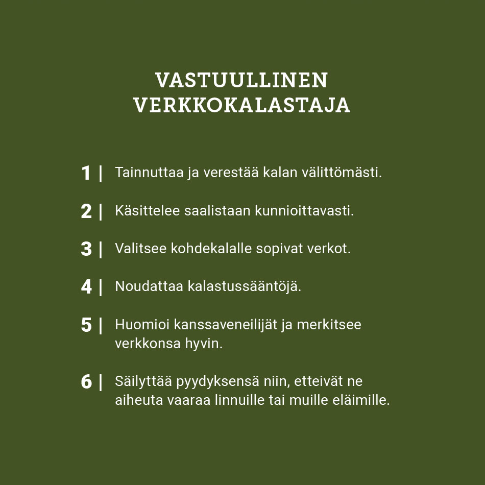 vastuullinen kalastaja