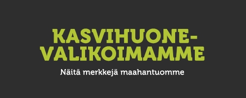 Kivikankaan kasvihuonevalikoima