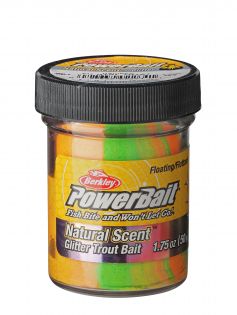 Syöttitahna 50 g Garlic Rainbow Natural Glitter, Berkley PowerBait
