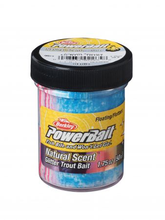Konstbete 50 g Garlic Captain America Natural Glitter, Berkley PowerBait