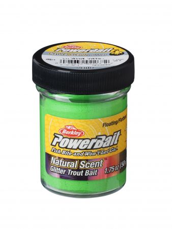 Konstbete 50 g Garlic Spring Green Natural Glitter, Berkley PowerBait