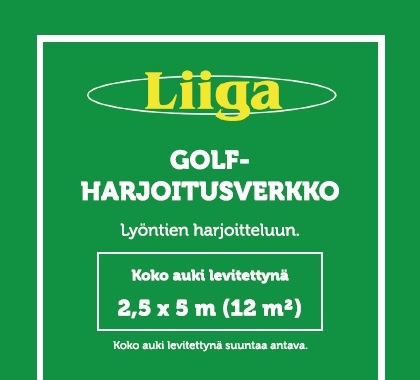 Golf övningsnät (5.0 x 2.5 m)