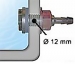 Cisternkopplingsstycke 8 mm