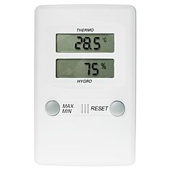 Min/Max Digital värme- och fuktighetsmätare