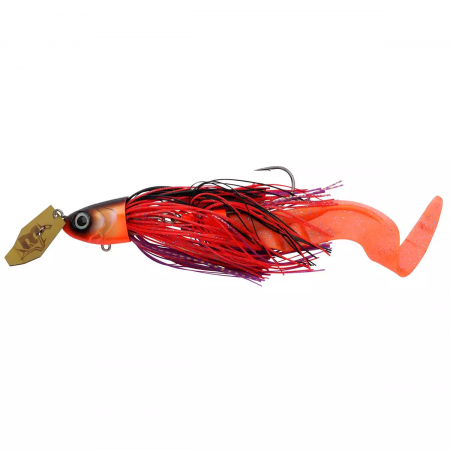 Drag Abu Garcia Chatterbait Beast Bladed Jig 25 cm / 50 g, Red Tiger