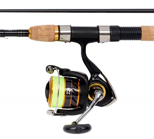 Avokelasetti Crossfire 2500BG, Daiwa