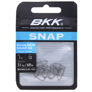Lås BKK Duolock Snap-52, svart 