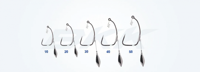 Offsetkoukku BKK Titan Diver Soft bait Hook