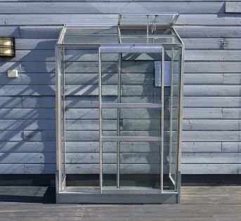 ESITTELYMALLI PIETARSAARI Kasvihuone Halls Altan 0,9 m² lasilla
