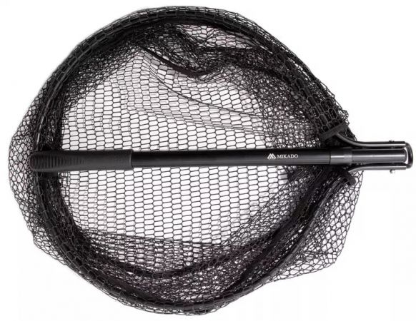 Håv Automatic 50/45 cm med gumminät, Mikado