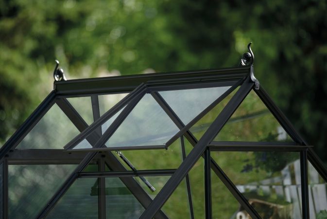 Halls Icon 6 Säkerhetsglas 2,5m² Svart