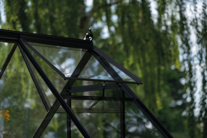 Halls Icon 6 Säkerhetsglas 4,9m² Svart