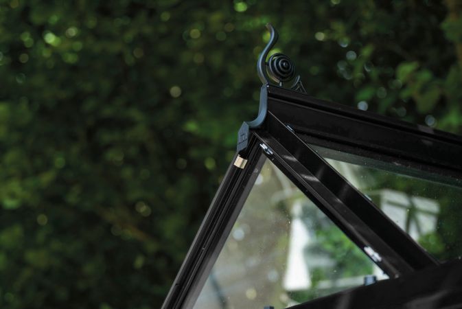 Halls Icon 6 Säkerhetsglas 4,9m² Svart