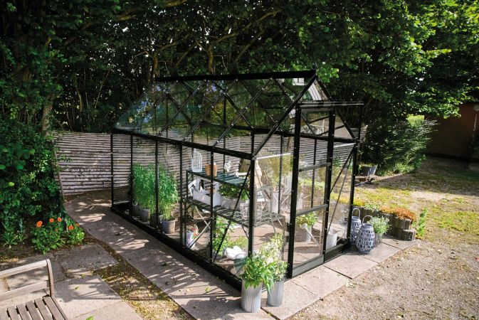 Halls Icon 6 Säkerhetsglas 6,1m² Svart