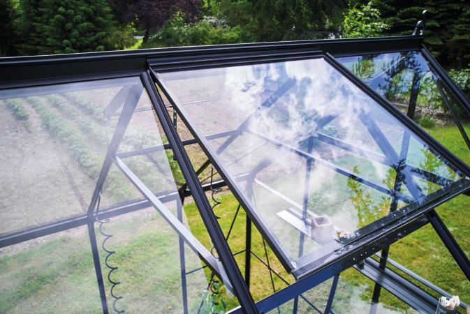 Halls Icon 8 Säkerhetsglas 11,2m² Svart