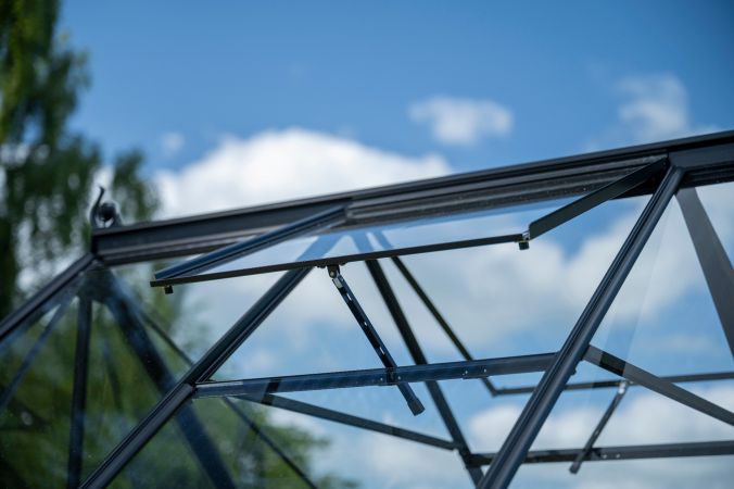 Halls Icon 8 Säkerhetsglas 9,7m² Svart