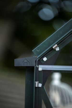 Halls Icon Planthouse Säkerhetsglas 9,7m² Svart