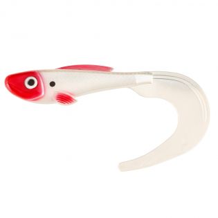 Haukijigi Beast Curl Tail 21 cm, Red Head, 2 kpl, Abu Garcia