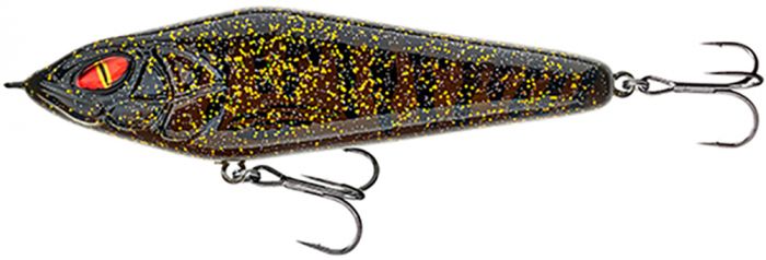 Jerkki Prorex Lazy Jerk, Motor Oil Burbot, Daiwa