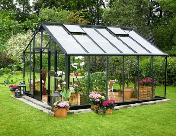 Växthus Juliana Gardener 16,2 säkerhetsglas