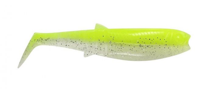 Jigg Cannibal Shad Savage Gear, färg: Flou Yellow Glow, 8cm/5g, 5 st