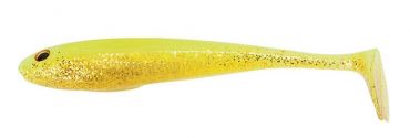 Jigg Duckfin Shad, UV Chartreuse, Daiwa