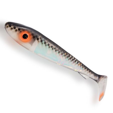 Jigg McRubber Junior Flash 17cm/47g, olika färger, Svartzonker