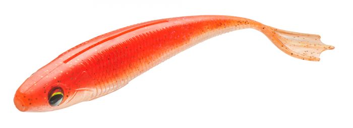 Jigi Prorex Mermaid Shad, Holo Orange, Daiwa