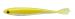 Jigg Prorex Mermaid Shad, UV Chartreuse, Daiwa