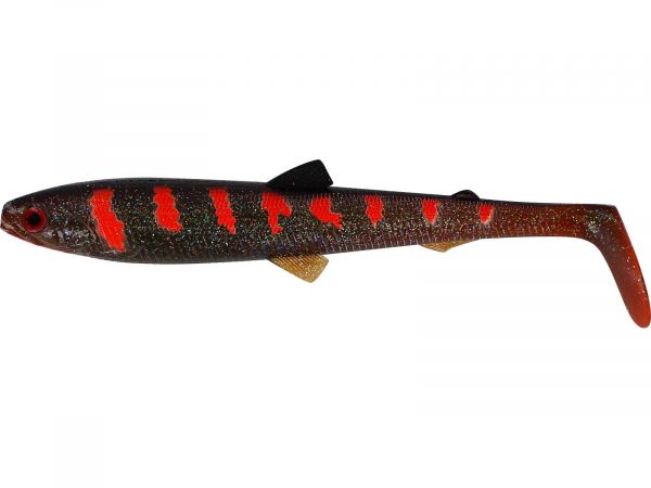 Jigi BullTeez Shadtail 24 cm / 107 g, Motoroil Blood, Westin