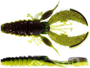 Jigi Crecraw Creaturebait 8,5 cm / 7 g, 5 kpl, Black/Chartreuse, Westin