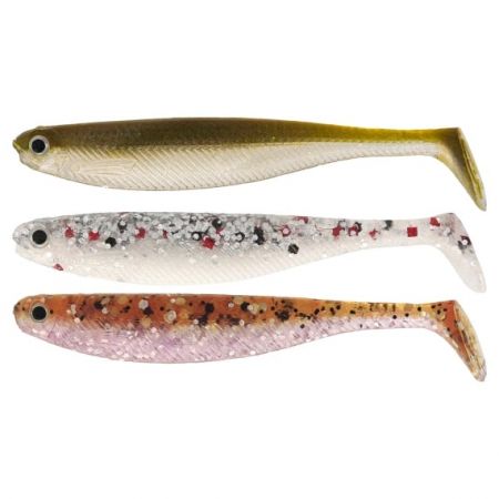 Jigi ShadTeez Slim 4,7 cm / 1 g, 6 kpl, Clear Water Mix, Westin