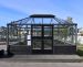 ESITTELYMALLI PIETARSAARI Kasvihuone Juliana Grand Oasis 13,0 m² muurille, turvalasilla, antrasiitin harmaa