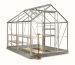 Växthus Halls Popular 5,0m² glas, aluminium