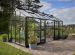 Modellväxthus Helsingfors Juliana Jubile 60 15,1 m² säkerhetsglas, svart