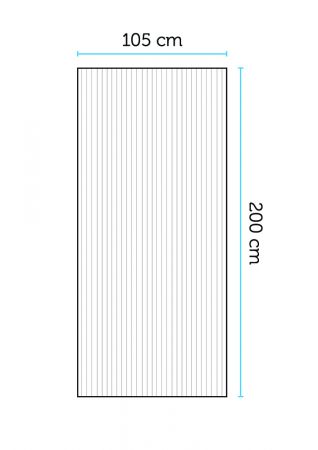 Isolerplastskiva 4 mm 105x200 cm