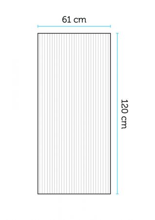 Isolerplastskiva 6 mm, 61x120 cm