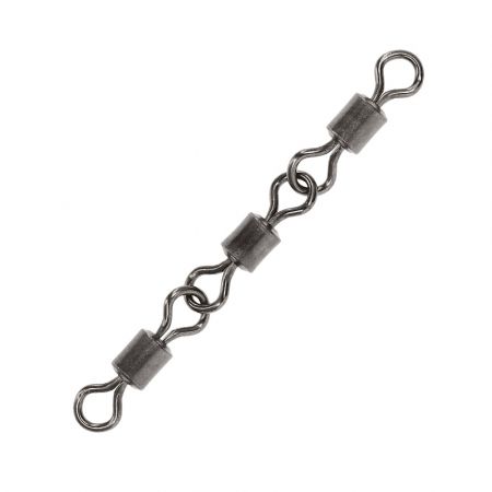 Stingerleikari Mikado Jaws Triple Swivels XL, 5 kpl