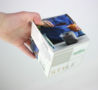 Kookoskuitu 5 x 1 l taimikasvatukseen, Romberg POP UP BOX