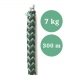 Lyijyköysi, rysän ja nuotan alapaulaksi, paino 7,00 kg/100 m, pituus 300 m (ltk)