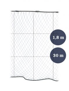 Grimnät 80mm x 1,8/3,0x0,12x3 längd 30m, Pietari dubbelteln