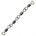 Stingerleikari Mikado Jaws Fourfold Swivels XL, 5 kpl