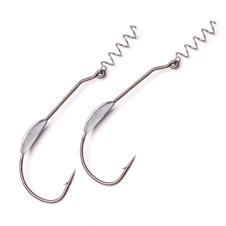 Krok Offset Hook Zink 2 st, Svartzonker