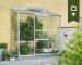 Halls Altan 1,3 m² glas -växthuspaket med socket till specialpris