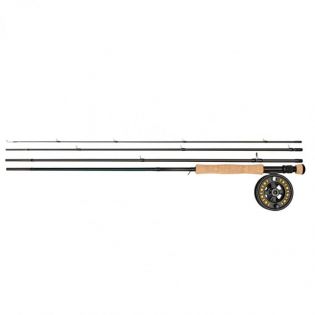 Perhokelasetti D Trout Fly Combo 9', #7/8, Daiwa