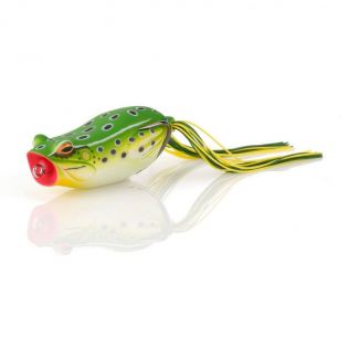 Popperi Hop Popper Frog Savage Gear, väri: Green Leopard