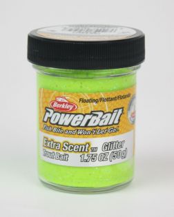 Konstbete Berkley PowerBait, Glitter, Chartreuse, 50 g