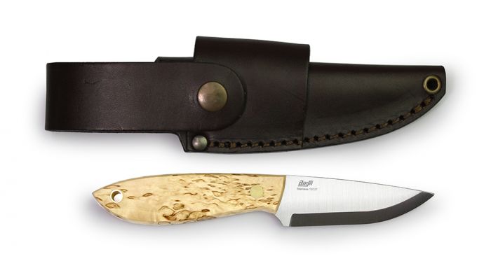 Kniv Brisa Bobtail, Curly Birch