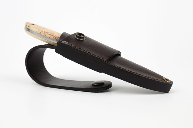 Puukko Brisa Bobtail, Curly Birch